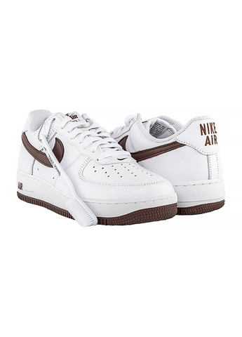Білі Осінні чоловічі кросівки air force 1 low retro білий Nike