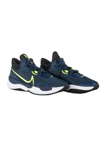 Синій чоловічі кросівки renew elevate iii демісезон Nike