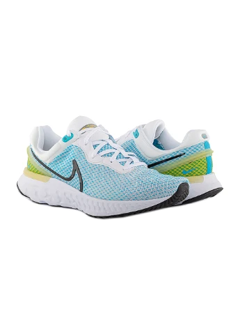Синие демисезонные мужские кроссовки react miler 3 голубой Nike