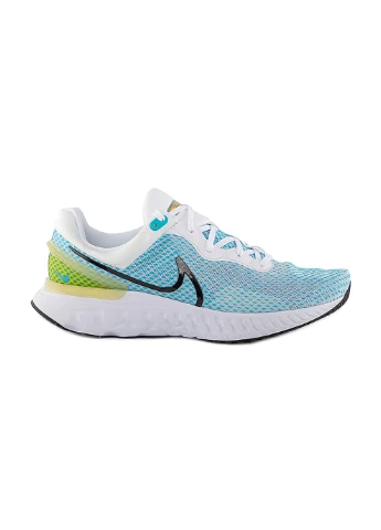 Синие демисезонные мужские кроссовки react miler 3 голубой Nike