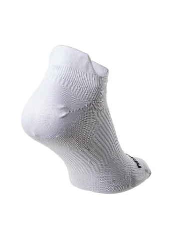 Белые мужские носки run flat knit tab no show белый New Balance логотипы (260796510)