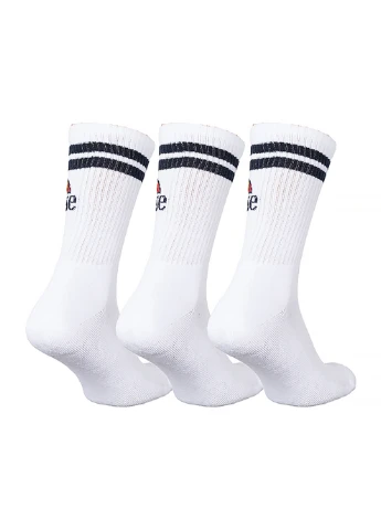 Белые мужские носки pullo белый Ellesse логотипы (260792877)