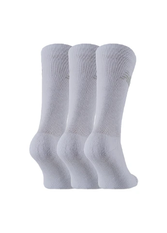 Білі чоловічі шкарпетки prf cotton cush crew 3 pair білий New Balance логотипи (260792784)
