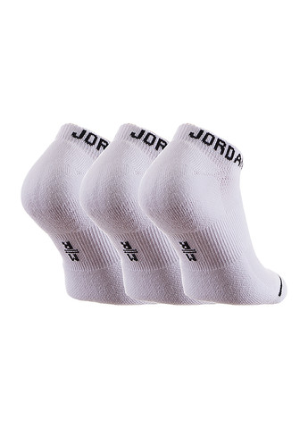Чоловічі Шкарпетки Nike EVRY MAX NS - 3PPK Білий Jordan (260796120)
