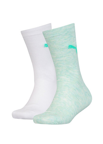Шкарпетки Kids' Classic Socks 2-pack white/light green Puma (260794216)