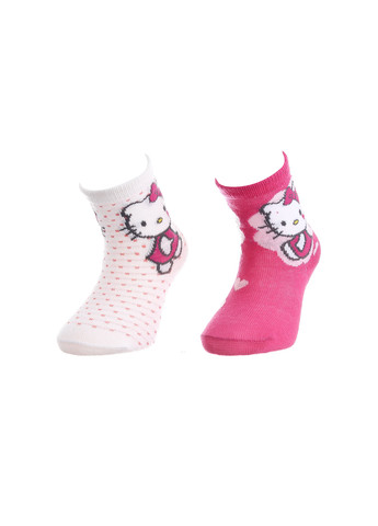 Шкарпетки Socks white/magenta Hello Kitty (260796106)