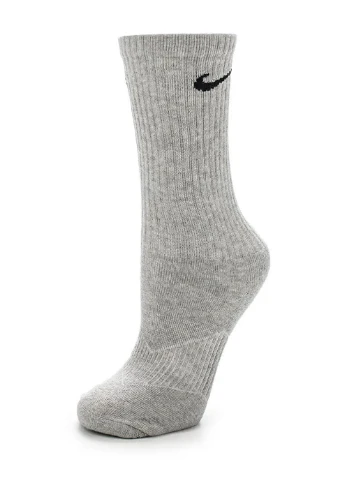 Шкарпетки Cotton Cushion Crew Junior 3-pack black/gray/white Nike (260795936)