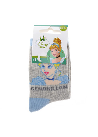 Шкарпетки Princess Cinderella gray Disney (260795177)