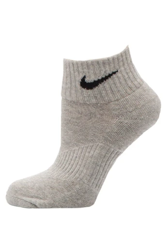 Шкарпетки Cotton Cushion Quarter Junior 3-pack black/gray/white Nike (260795483)
