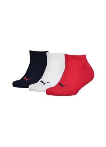Шкарпетки Kids' Invisible 3-pack black/white/red Puma (260796143)