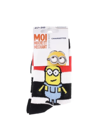 Шкарпетки Kevin white/black Minions (260793477)