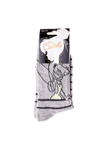 Носки Fees Bells La Fee Stripes 1-pack gray Disney (260793742)