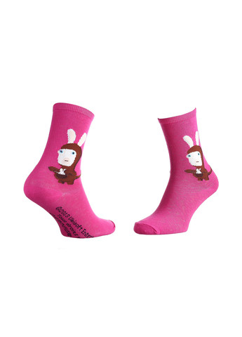 Шкарпетки Rabbits In Kangaroo Costume 1-pack pink Rabbids Invasion (260795250)