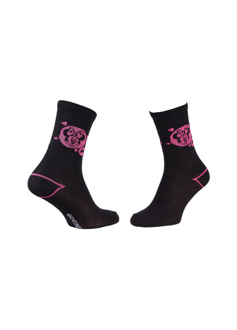 Шкарпетки Minnie Head Of Minnie In Circle 1-pack black/pink Disney (260795637)