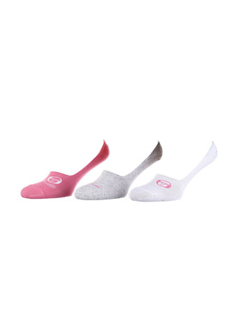 Шкарпетки 3-pack white/pink/gray Sergio Tacchini (260793852)