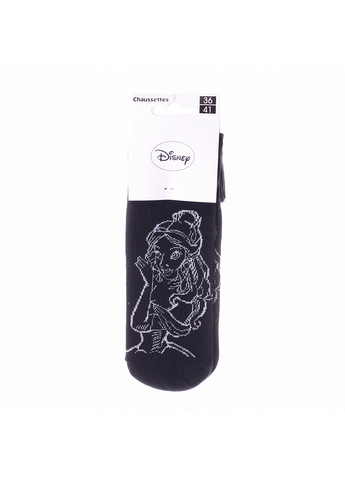 Шкарпетки Princess Belle 1-pack black gray Disney (260795172)