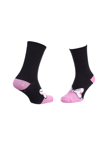 Шкарпетки Minnie Npeud 1-pack black/pink Disney (260793267)