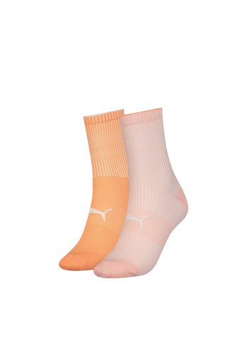 Носки Women's Classic Socks 2-pack light oragne/pink Puma (260796142)