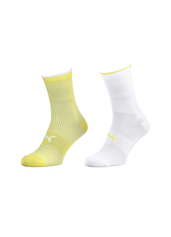 Носки Sock Classic Women 2-pack yellow/white Puma (260795672)