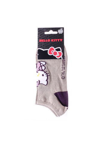 Шкарпетки Court 1-pack pale gray/purple Hello Kitty (260792816)