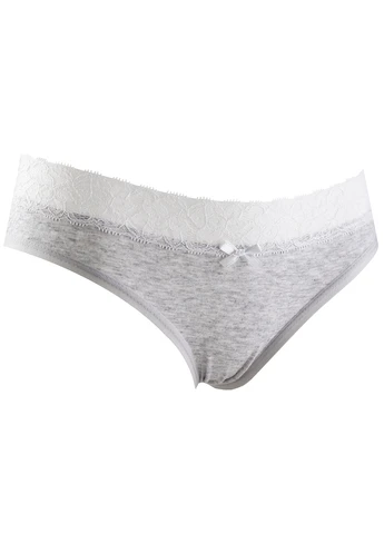 Трусики-сліп Fashion ady Sli Slip F 3-pack L white/gray/coral Fashion Lady (260794235)