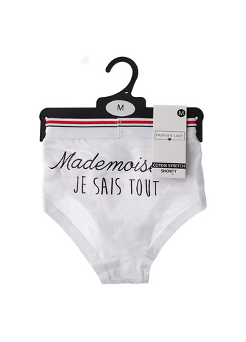 Трусики-шорты Fashion ady Shorty-X1-Femme 1-pack white Fashion Lady (260796613)