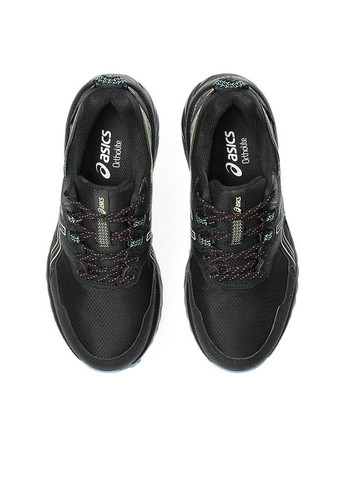 Черные демисезонные женские беговые кроссовки gel-venture 9 waterproof 1012b519-002 Asics