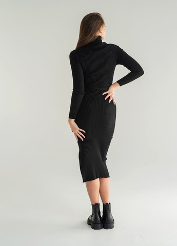 Черное чорна в'язана сукня резинка в'язка марітель Maritel'