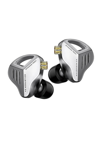 Динамічні навушники ZVX MIC із подвійними драйверами KZ (260946673)