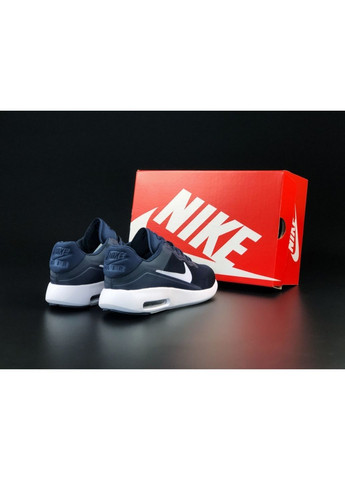 Синие демисезонные мужские кроссовки темно синие «no name» Nike