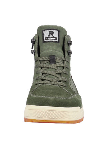 Зеленые осенние ботинки Rieker
