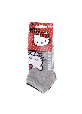 Шкарпетки Socks 2-pack gray/black Hello Kitty (260943351)