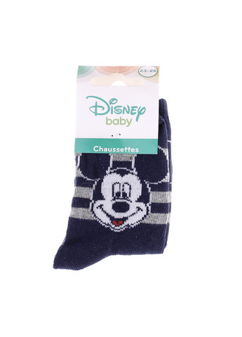 Шкарпетки Mickey Head Stripes blue Disney (260943327)