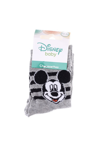 Носки Mickey Head Stripes gray Disney (260943761)