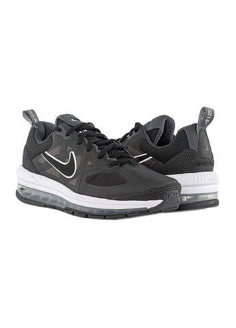 Чорні осінні жіночі кросівки w air max genome чорний Nike