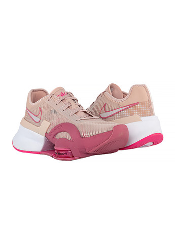 Розовые демисезонные женские кроссовки air zoom superrep 3 розовый Nike