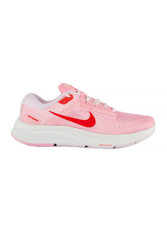 Розовые демисезонные женские кроссовки w air zoom structure 24 розовый Nike