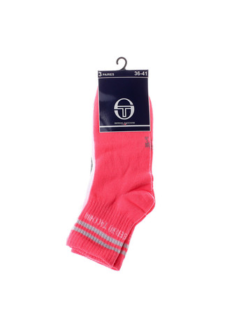 Шкарпетки 3-pack white/gray/pink Sergio Tacchini (260943477)