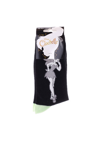 Чорні шкарпетки fees bells the fee 1-pack black green Disney логотипи (260942913)