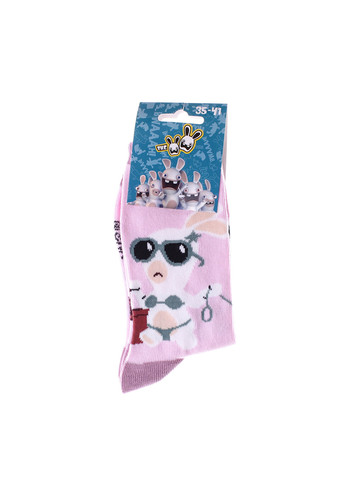 Носки Rabbit Cretin Rabbit In Bikini 1-pack pink Rabbids Invasion (260943414)