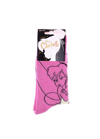 Рожеві шкарпетки fees bells the fee 1-pack pink Disney логотипи (260942898)