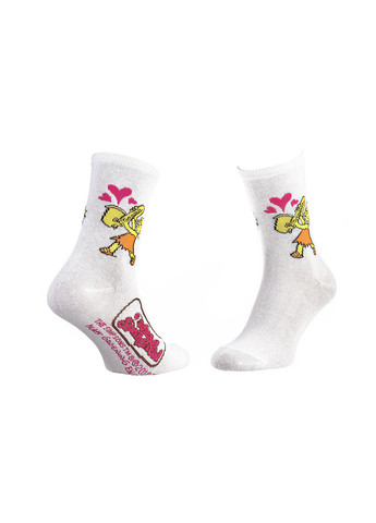 Шкарпетки Lisa And Saxo 1-pack white The Simpsons (260943515)