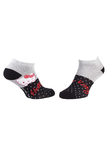 Шкарпетки Tete Hk Pois 1-pack gray/black Hello Kitty (260943788)