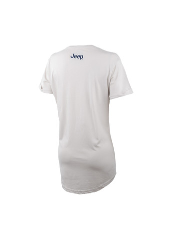 Женская Футболка T-SHIRT OVERSIZE STAR Striped Print Turn Серый Jeep - (260943878)