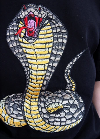 Женская Футболка Big Cobra Black No Brand - (260943489)