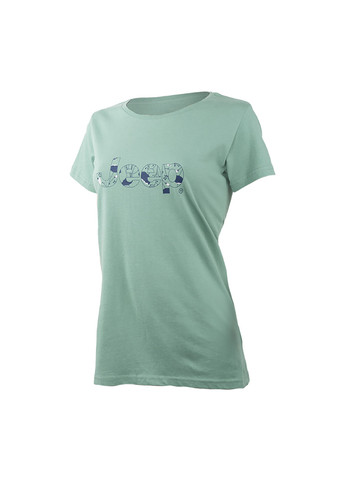 Хакі (оливкова) демісезон жіноча футболка t-shirt botanical print j22w хакі Jeep