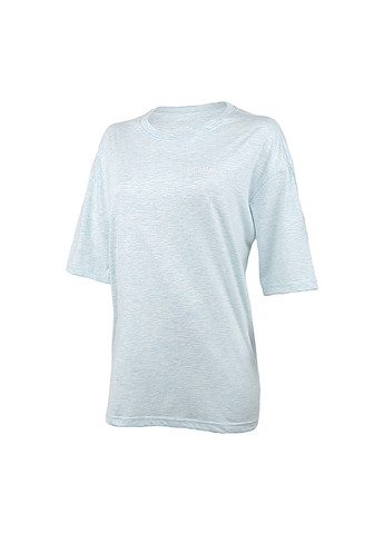 Синяя демисезон женская футболка essentials balanced голубой New Balance