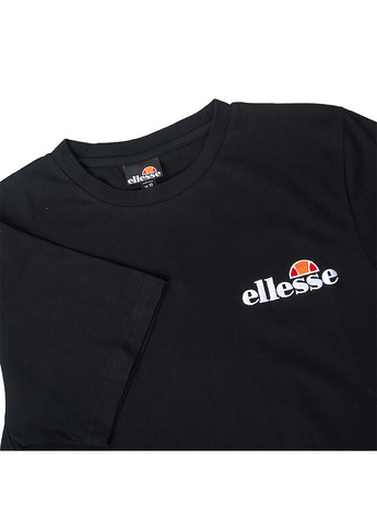 Черная демисезон женская футболка kittintee черный Ellesse
