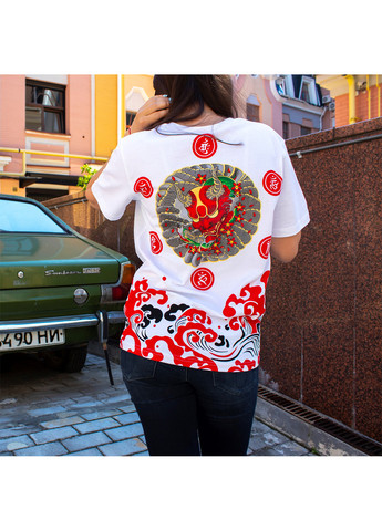 Жіноча Футболка Hannya Wisdom White No Brand - (260942609)