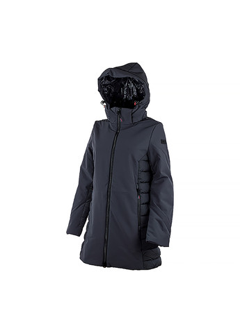 Сіра зимня жіноча куртка parka zip hood сірий CMP